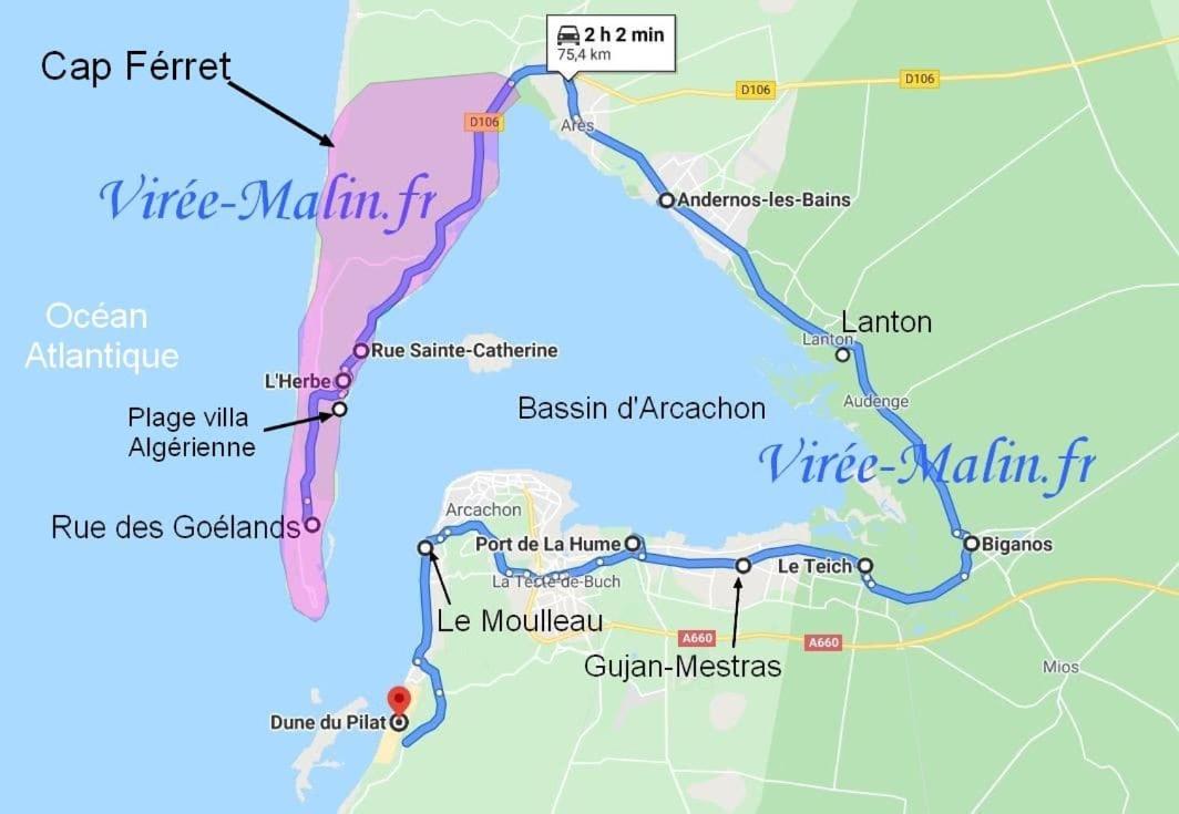 Maison Piscine 4 Ch Carcans Medoc Bassin Arcachon Eksteriør bilde